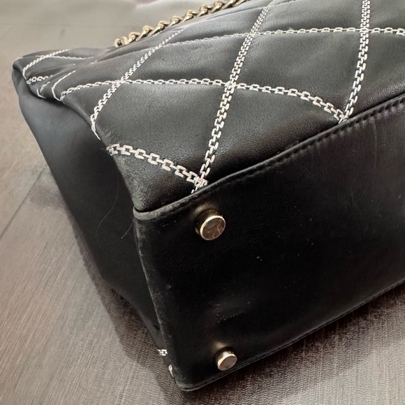 Kate Spade - Emerson Place Phoebe Black Quilted Shoulder Bag - Rare - Picture 5 of 9